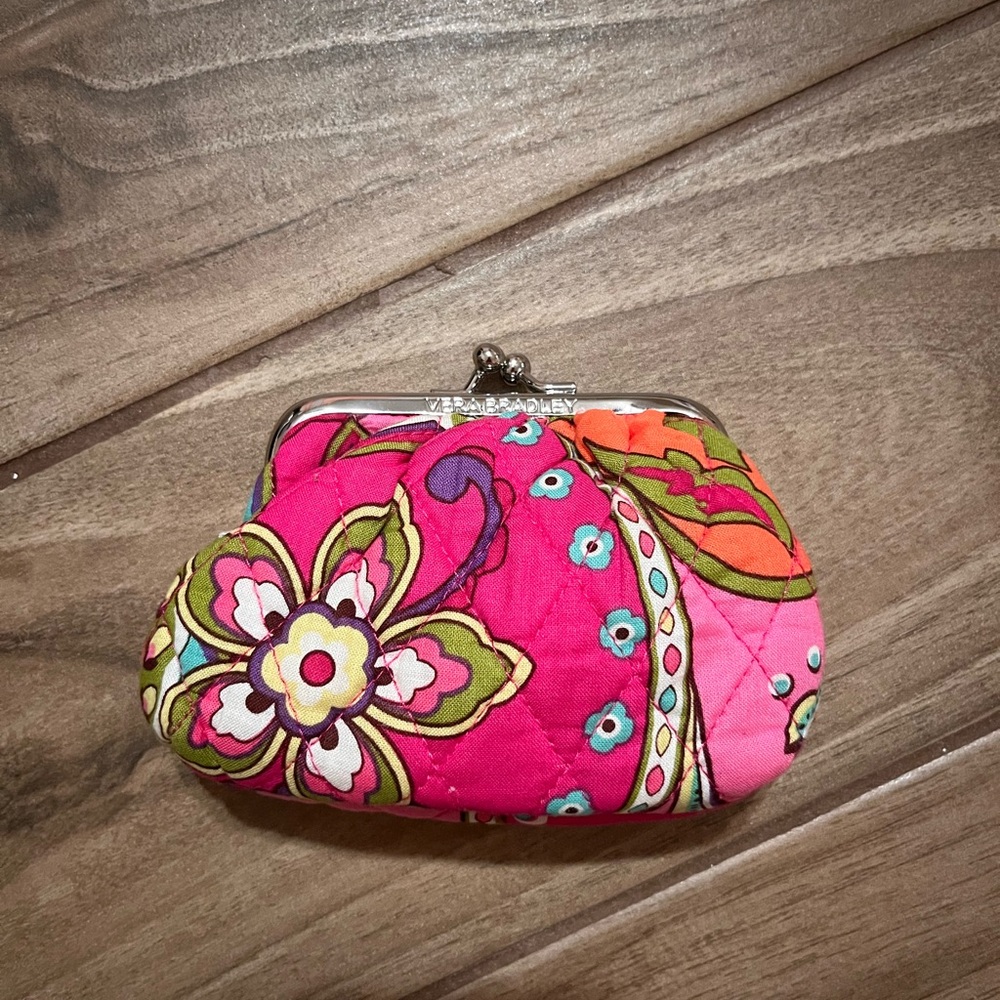 Vera bradley Pink Floral Women's Clutch